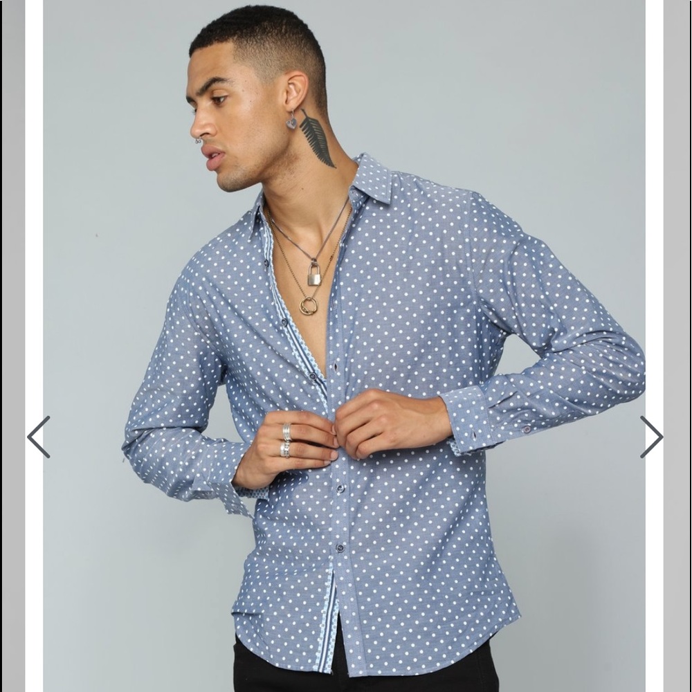 Polka dot shirt